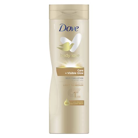 dove gradual self tan.